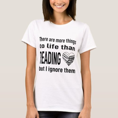 I Love Reading Book Lover Reader Librarian Teacher T_Shirt