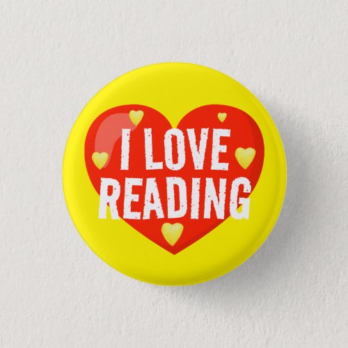 I Love Reading Classroom Reading Reward Button