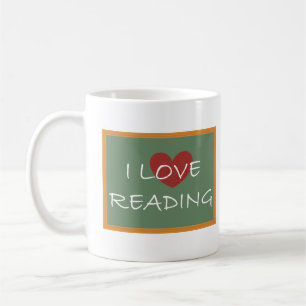 I Love Reading Coffee Mug