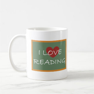 I Love Reading Coffee Mug