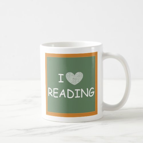 I Love Reading Coffee Mug