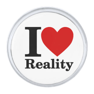 I Love Reality Lapel Pin