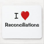 I Love Reconciliations Accounting Mousepad