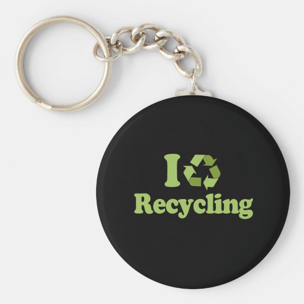 Recycle Keychains No Minimum Quantity Zazzle