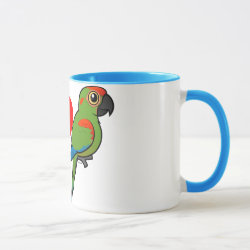 I Love Red-fronted Macaws Combo Mug