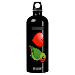 I Love Red-headed Lovebirds SIGG Traveller Water Bottle (0.6L)