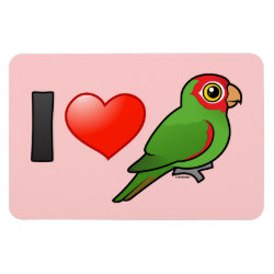 I Love Red-masked Parakeets 4