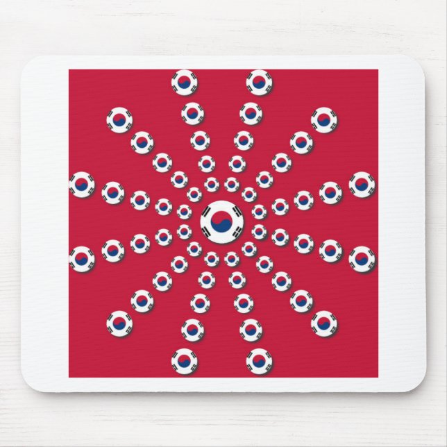 I love Red Mouse Pad (Front)