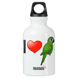 I Love Red-shouldered Macaws SIGG Traveller Water Bottle (0.6L)