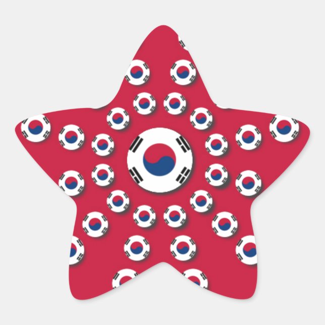 I love Red Star Sticker (Front)