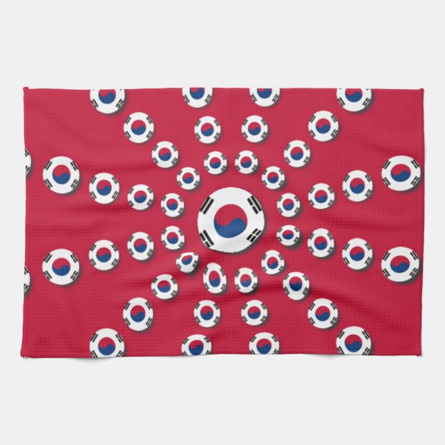 I love Red Towel (Horizontal)