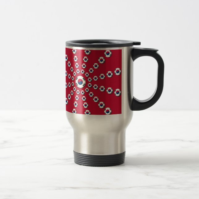 I love Red Travel Mug (Right)