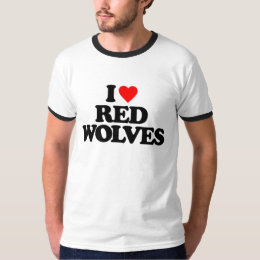 red wolves t shirt