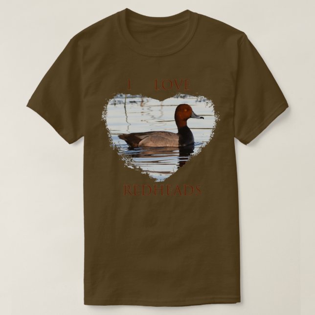 I Love Redheads 4 T-Shirt (Design Front)