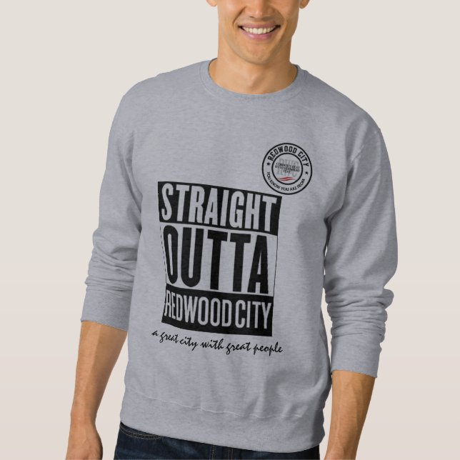 I Love Redwood City Fan Club 1578 Sweatshirt 283 (Front)