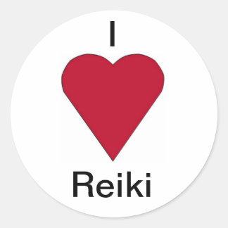 I love Reiki stickers