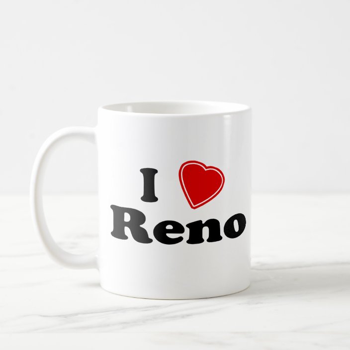 I Love Reno Coffee Mug