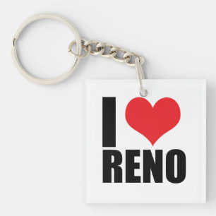 I love Reno Keychain