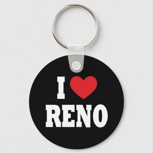 I Love Reno Keychain