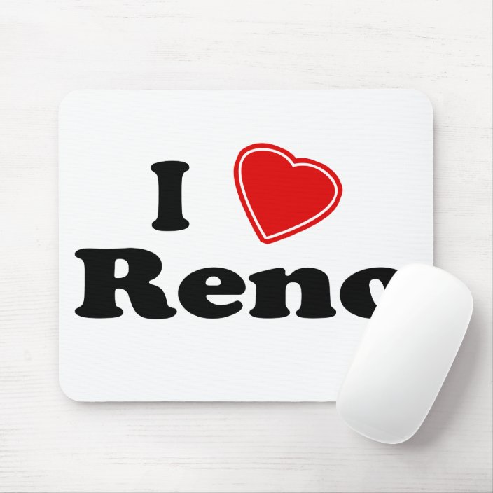 I Love Reno Mousepad