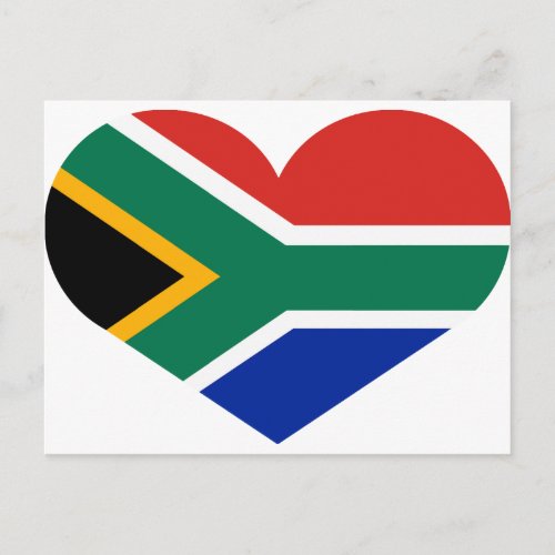 I love Republic of South Africa Postcard