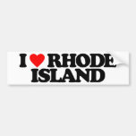 I LOVE RHODE ISLAND BUMPER STICKER