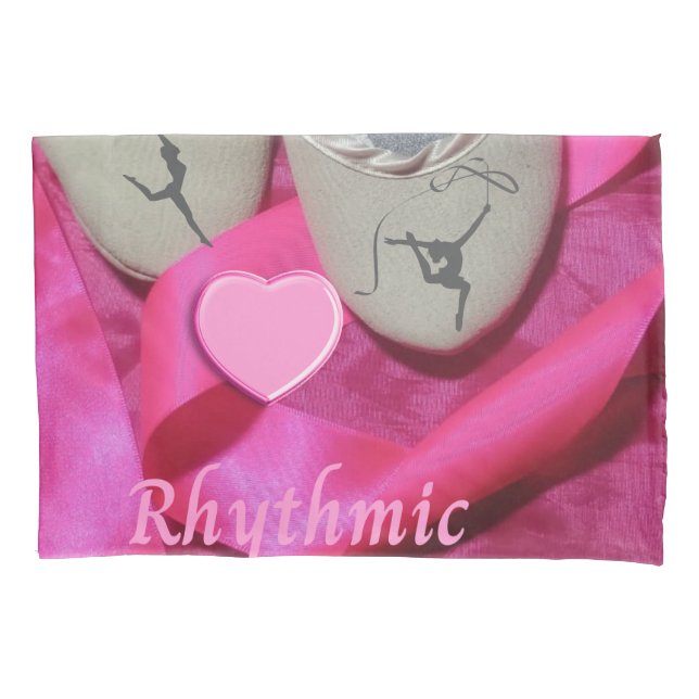 I Love Rhythmic Gymnastics Pillow Pillow Case (Front)