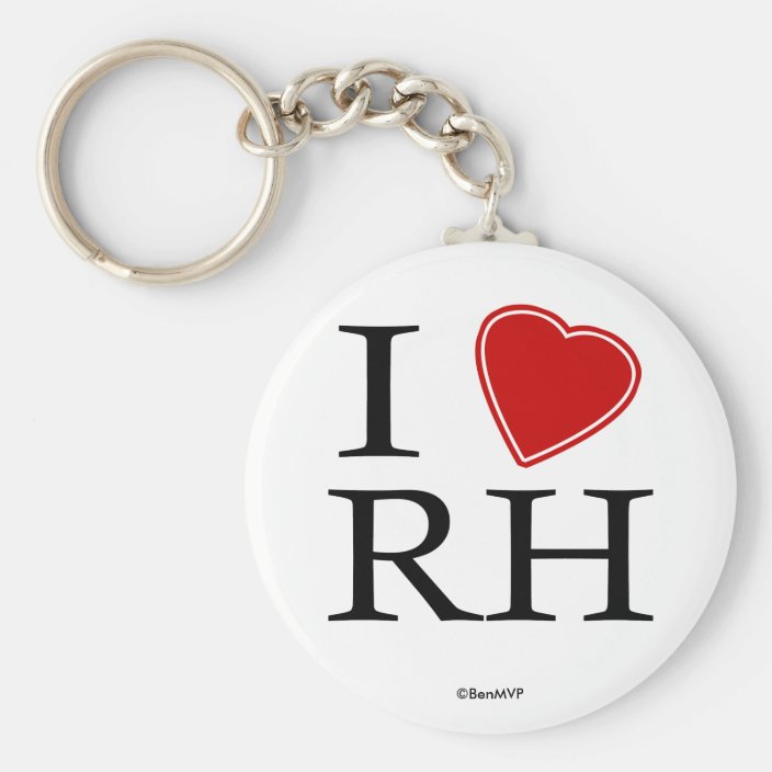 I Love Richmond Hill Key Chain