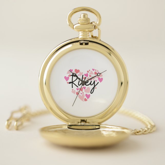 I love Riley Pocket Watch (Inside)