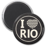 I Love Rio Magnet at Zazzle