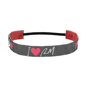 I Love RM Concert T-Shirt Athletic Headband
