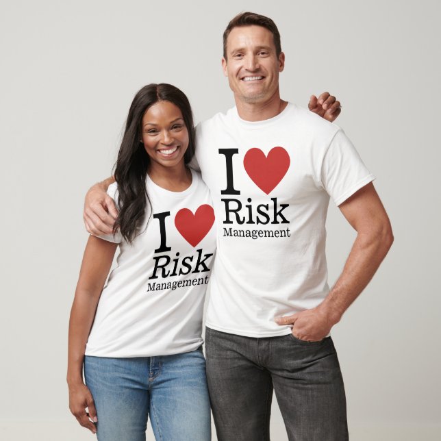 I ❤️ Love RM - Risk Management CUSTOMIZABLE T-Shirt (Unisex)