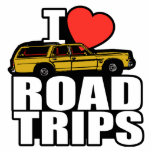 I Love Road Trips Statuette<br><div class="desc">"I Love Road Trips"</div>