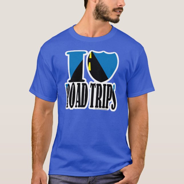 I love Roadtrips t-shirt (Front)