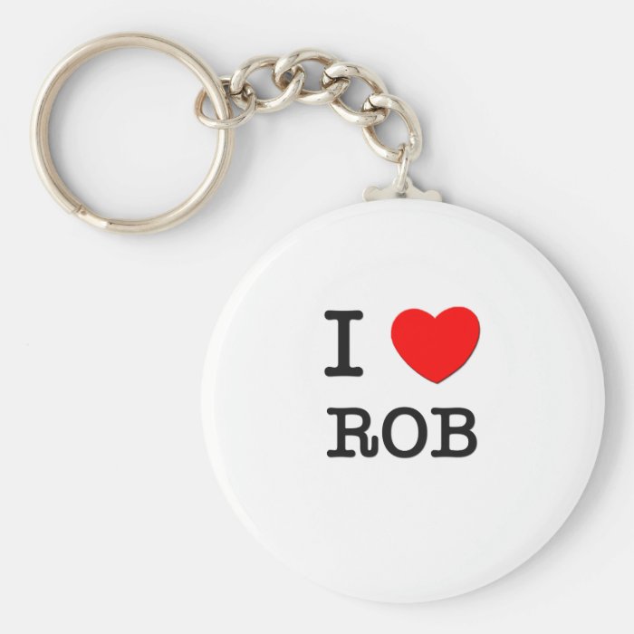 Love Rob Key Chains