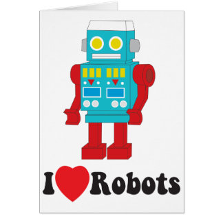 I Love Robots! Cards