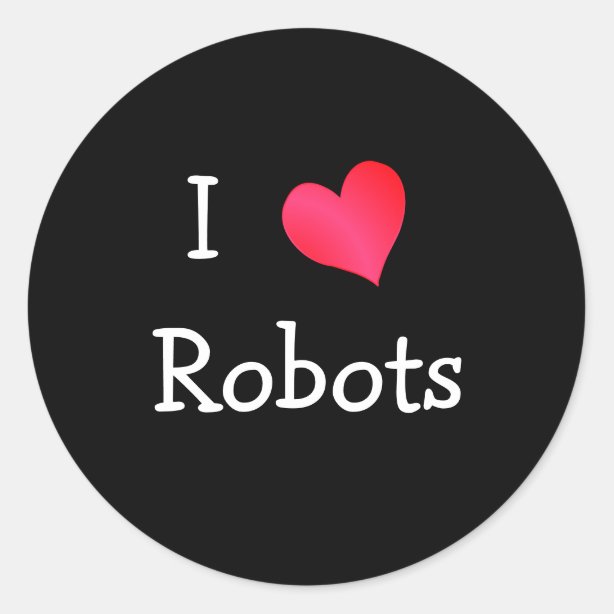 Robot Stickers Zazzle