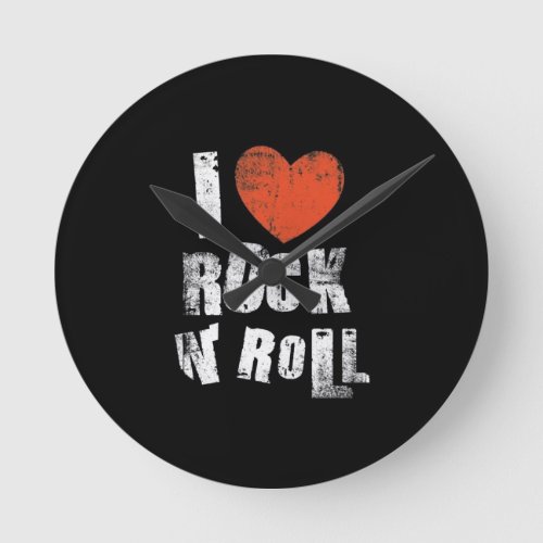 I LOVE ROCK AND ROLL CLOCK