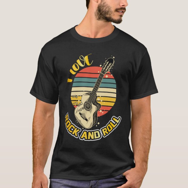 I love rock and roll T-Shirt (Front)