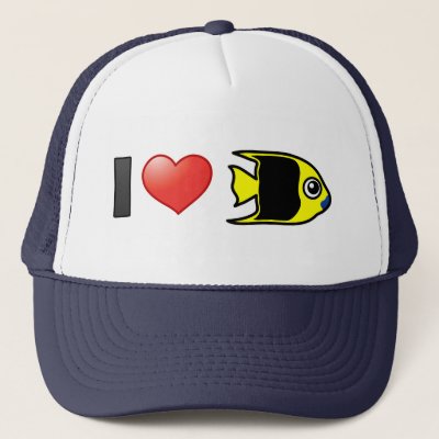 I Love Rock Beauty Trucker Hat