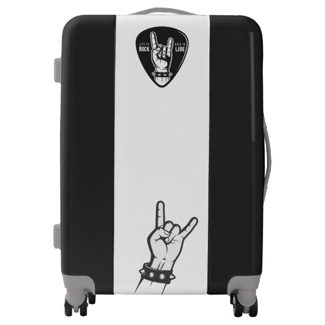 I love rock luggage (Front)