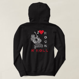 I Love Rock N' Roll - Guitar Player - Rock Party Hoodie