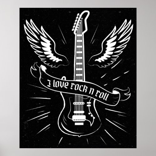 I Love Rock N Roll Poster