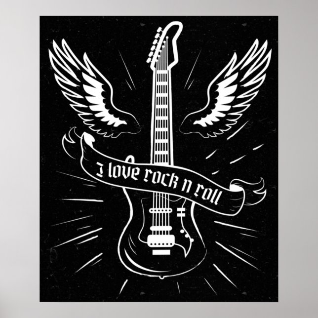 I Love Rock N Roll Poster (Front)