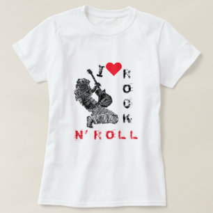 I Love Rock N' Roll T-Shirt Guitar Player