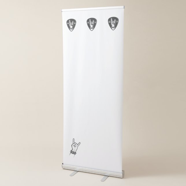 I love rock retractable banner (3/4)