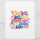 I love rock'n roll (Front)