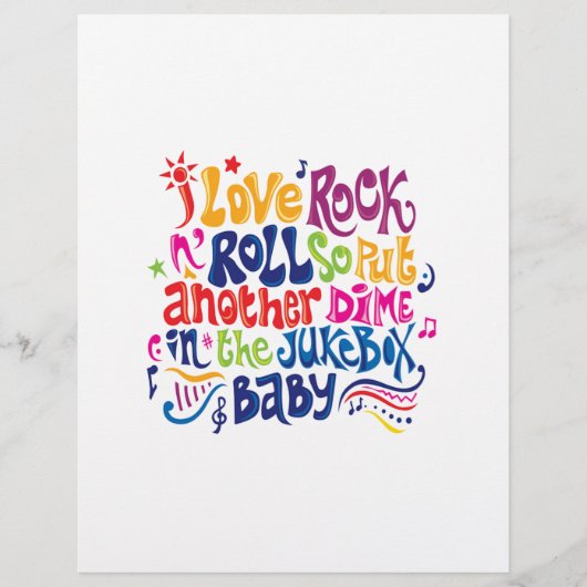 I love rock'n roll (Front)