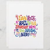 I love rock'n roll (Front/Back)