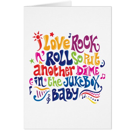 I love rock'n roll (Front)